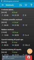 1 Schermata Interval Timer