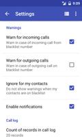 Call Blacklist স্ক্রিনশট 1