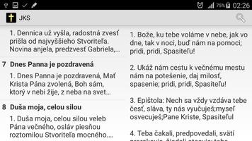 Slovak Catholic Song Book screenshot 1