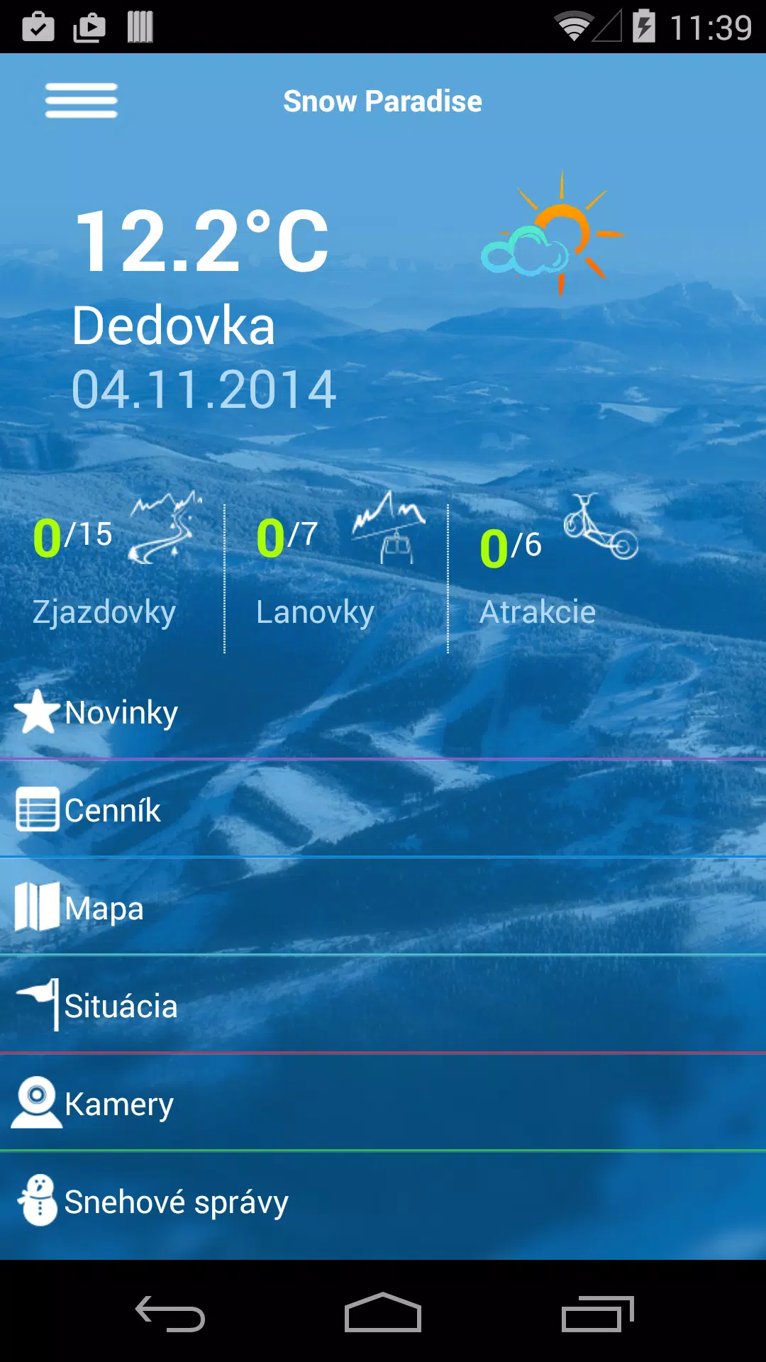 SnowParadise Velka Raca APK pour Android Télécharger