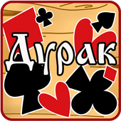 Durak card game icon