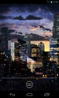 City Skyline Live Wallpaper Affiche