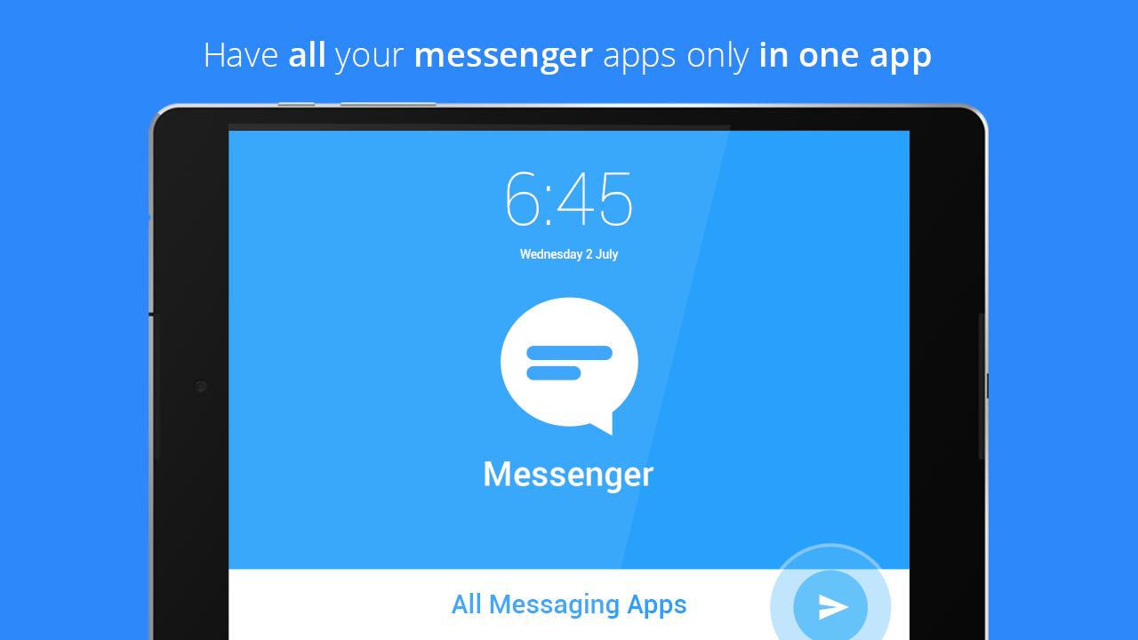 Мессенджер моде. Messenger screenshot.