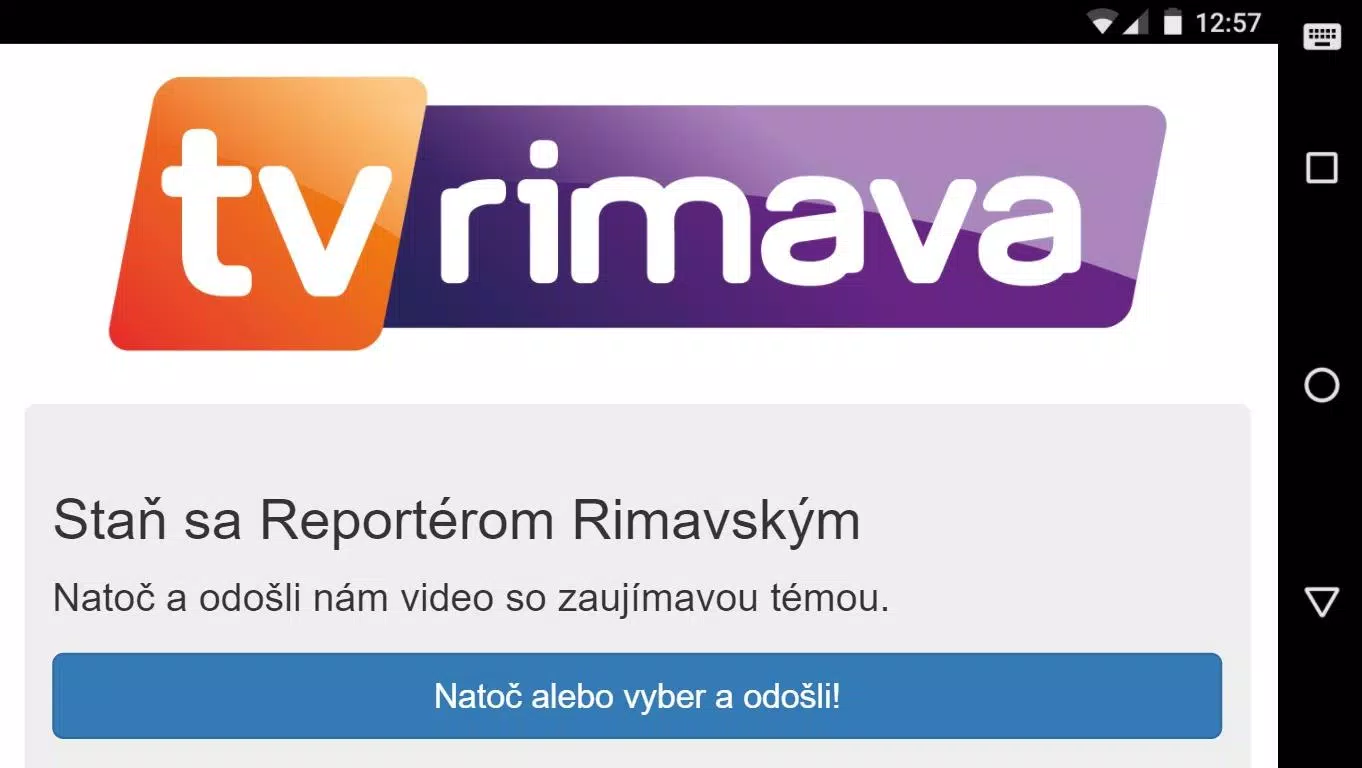 Reportér Rimavský (TV Rimava) APK for Android Download