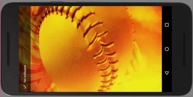 Baseball Screensaver Daydream الملصق