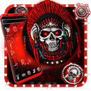 Red Bloody Skull Launcher APK