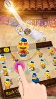 Skull Guitar Theme&Emoji Keyboard screenshot 2