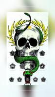 skull Snake Tattoo โปสเตอร์