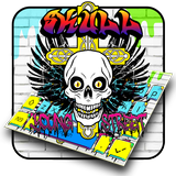 Skull Street Graffiti biểu tượng