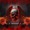 Blood Red Skull Launcher APK