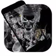 Skull Smoker Skeleton