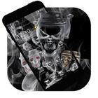 Skull Smoker Skeleton biểu tượng