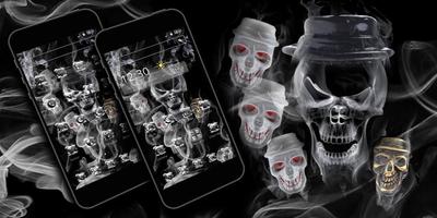 Skull Smoker Skeleton ảnh chụp màn hình 3