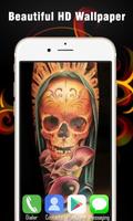Skull Tattoo Design Live Wallpapers HD screenshot 1