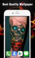 Skull Tattoo Design Live Wallpapers HD screenshot 2
