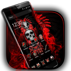 Red Lançador Blood Skull ícone
