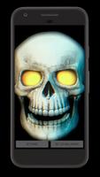 Skull 3D Video Theme Wallpaper captura de pantalla 3