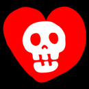 Skull+Heart LiveWallpaper APK