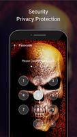 Skull Lock Screen & Skull Pattern Lock Screen スクリーンショット 3