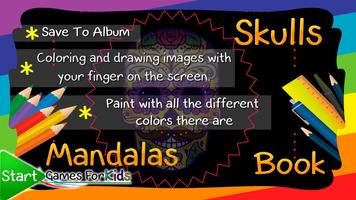 Skulls Mandalas For Adults capture d'écran 3