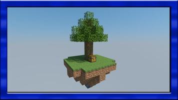 SkyBlock maps for minecraft pe Affiche
