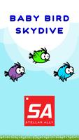 Baby Bird Skydive Affiche
