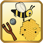 bee hunt - honey bees shooter icono