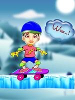 Ice Skating - Snowboard Games الملصق