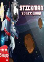 Stickman Space Jump Pro poster