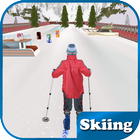 Skiing-icoon