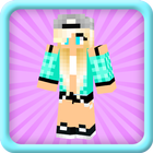 Cute girl skins for minecraft icon