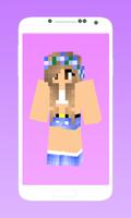 Cute girl skins for minecraft screenshot 1