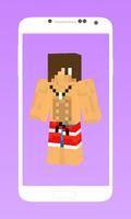 Hot boy skins for minecraft pe Affiche