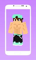 Hot boy skins for minecraft pe imagem de tela 1