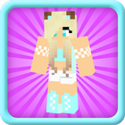 Hot girl skins for minecraft-icoon