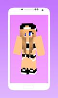 Hot girl skins for minecraft syot layar 2