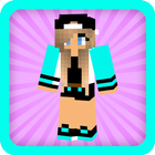 Cool skins for minecraft pe icône