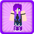 Cute minecraft girl skins-icoon