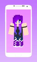 Cute minecraft girl skins Ekran Görüntüsü 1