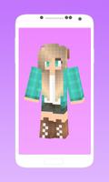 Skins girls for minecraft pe imagem de tela 1