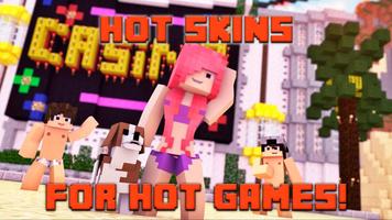 Hot skins for minecraft vol.2-poster