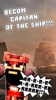 Pirate skins for minecraft poster
