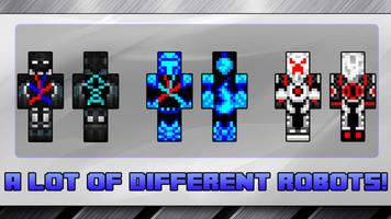Robot skins for Minecraft スクリーンショット 1