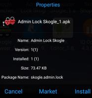 Admin Lock Skogle poster
