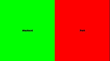 Be Seen! Red-Green الملصق