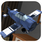 Toy plane simulator 3d ikon