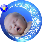 Lullaby baby sleep icon