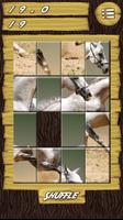 Slider Puzzle Game Wild Horses تصوير الشاشة 2