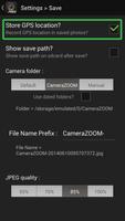 Camera ZOOM FX Geotagger syot layar 1