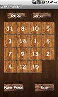 Puzzle 15 Sliding Numbers Lite 截圖 1